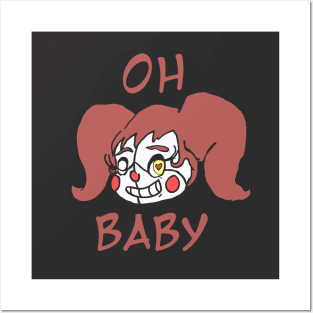 "Oh Baby" Circus Baby Posters and Art